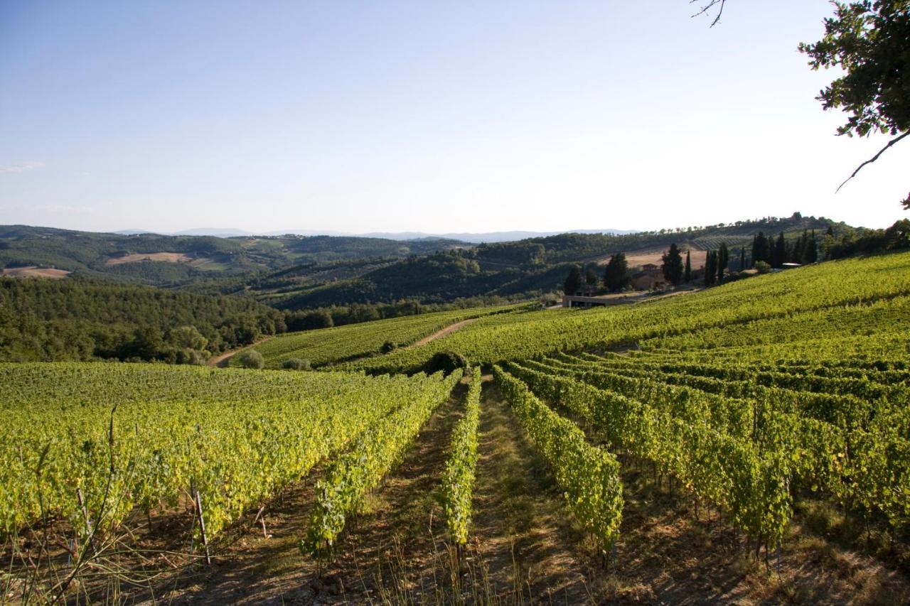 Вилла Poggio Al Sole Badia A Passigano Экстерьер фото