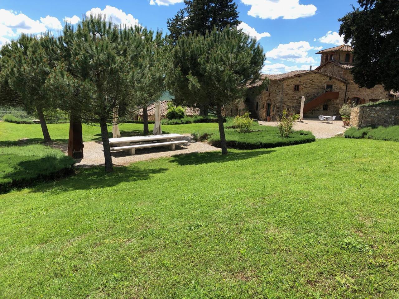 Вилла Poggio Al Sole Badia A Passigano Экстерьер фото