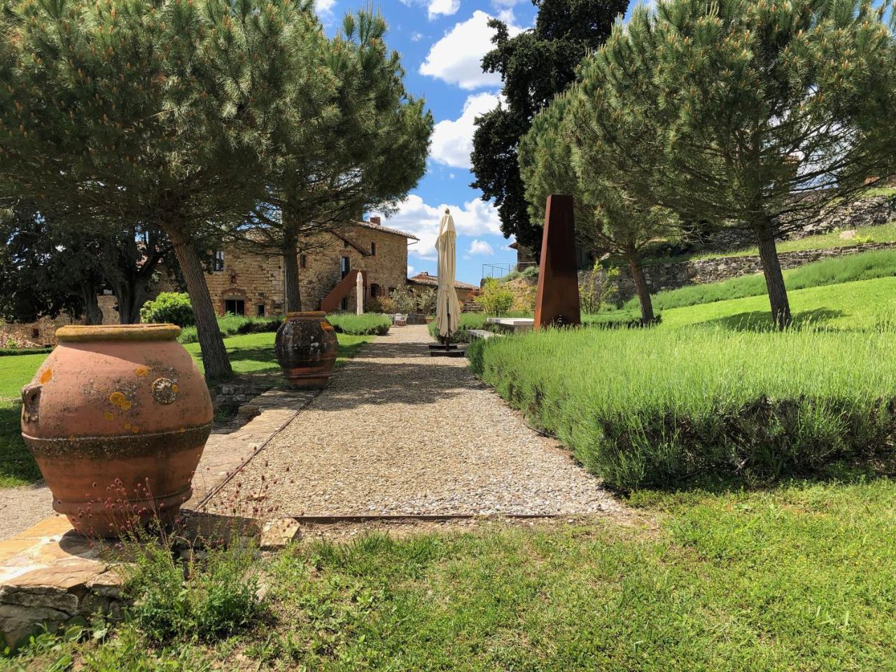 Вилла Poggio Al Sole Badia A Passigano Экстерьер фото